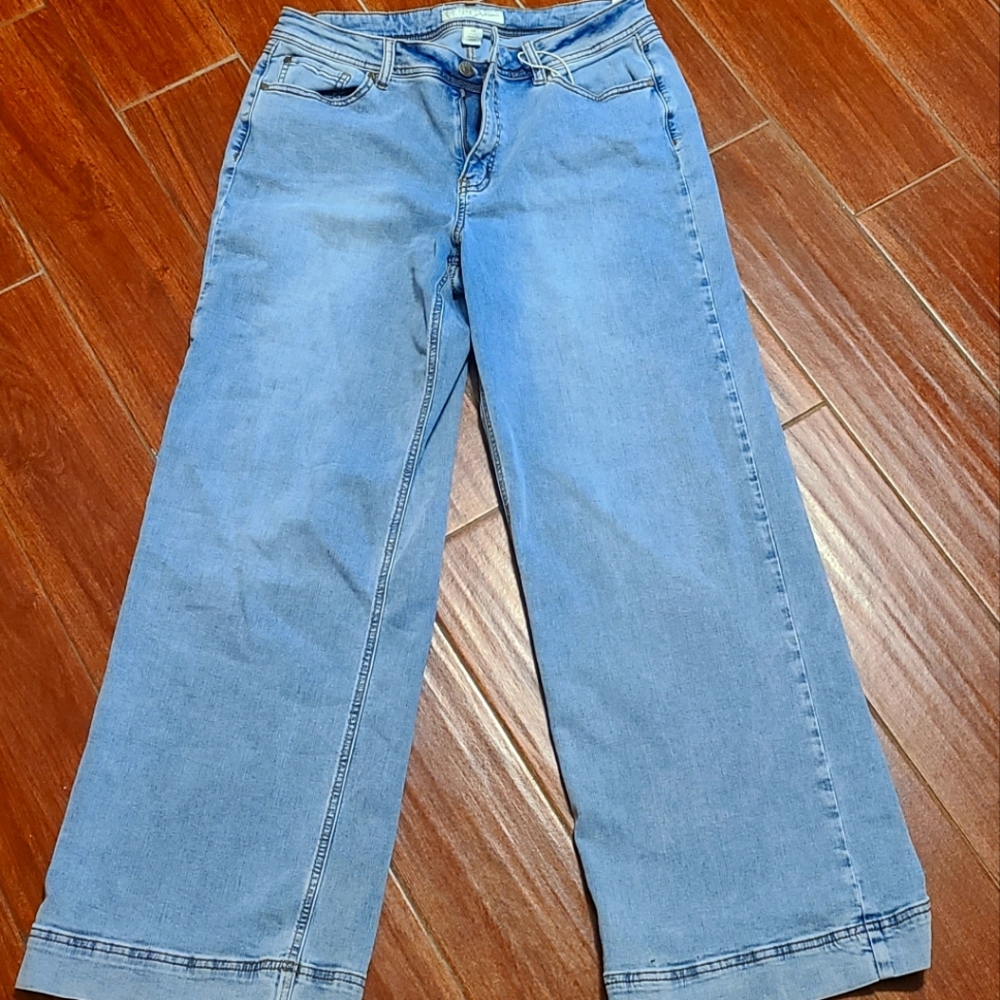 NWOT Wide Straight legged flare jeans